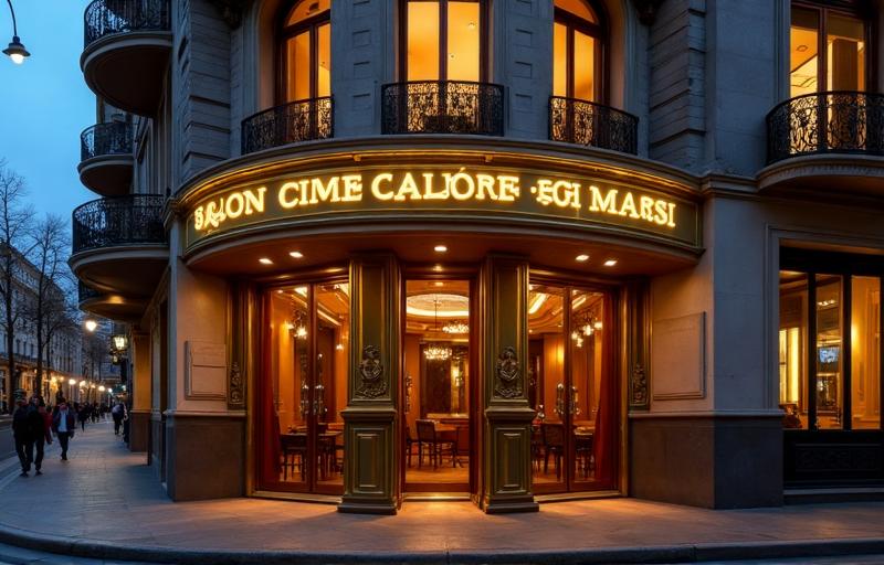 Gran Vía Gaming Club facade, Madrid